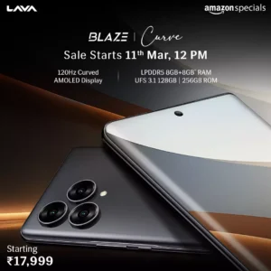 Lava Blaze 5g smartphone 