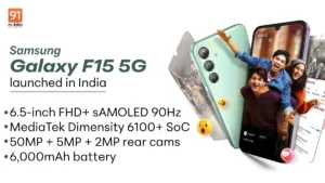 Samsung F15 5g 